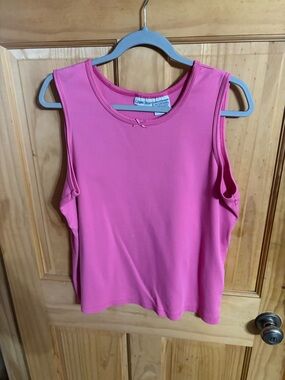 Cabin Creek Pink Sleeveless Tank Top Size XLarge